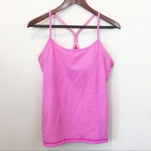 Lululemon | Power Y Racerback Tank Pink